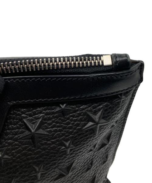 JIMMY CHOO（ジミーチュウ）JIMMY CHOO (ジミーチュウ) セカンドバッグ ブラックの古着・服飾アイテム