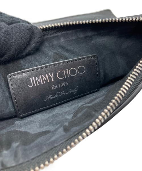 JIMMY CHOO（ジミーチュウ）JIMMY CHOO (ジミーチュウ) セカンドバッグ ブラックの古着・服飾アイテム