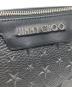中古・古着 JIMMY CHOO (ジミーチュウ) セカンドバッグ ブラック：15000円
