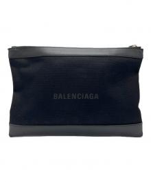 BALENCIAGA（バレンシアガ）の古着「クラッチバッグ」｜ブラック