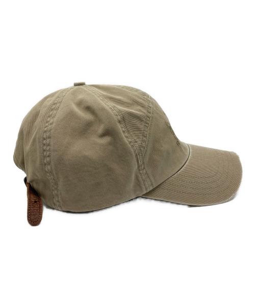 POLO RALPH LAUREN（ポロ・ラルフローレン）POLO RALPH LAUREN (ポロ・ラルフローレン) キャップ ベージュの古着・服飾アイテム