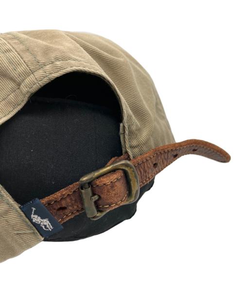 POLO RALPH LAUREN（ポロ・ラルフローレン）POLO RALPH LAUREN (ポロ・ラルフローレン) キャップ ベージュの古着・服飾アイテム