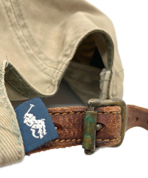 POLO RALPH LAUREN（ポロ・ラルフローレン）POLO RALPH LAUREN (ポロ・ラルフローレン) キャップ ベージュの古着・服飾アイテム