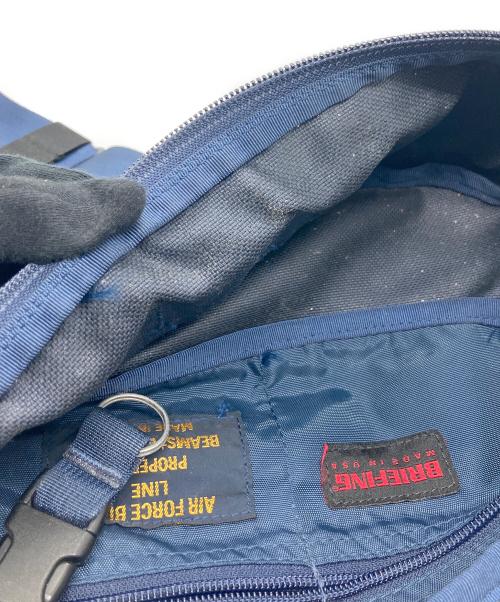 BRIEFING（ブリーフィング）BRIEFING (ブリーフィング) BEAMS PLUS (ビームスプラス) ボディバッグ ネイビーの古着・服飾アイテム