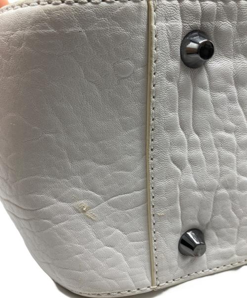 DIESEL（ディーゼル）DIESEL (ディーゼル) 2WAYショルダーバッグ ホワイトの古着・服飾アイテム