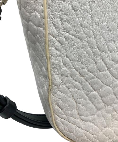 DIESEL（ディーゼル）DIESEL (ディーゼル) 2WAYショルダーバッグ ホワイトの古着・服飾アイテム