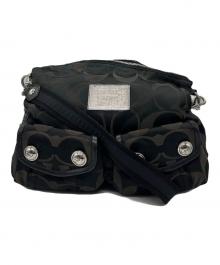 COACH（コーチ）の古着「2WAYショルダーバッグ」｜ブラック