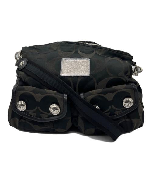 COACH（コーチ）COACH (コーチ) 2WAYショルダーバッグ ブラックの古着・服飾アイテム
