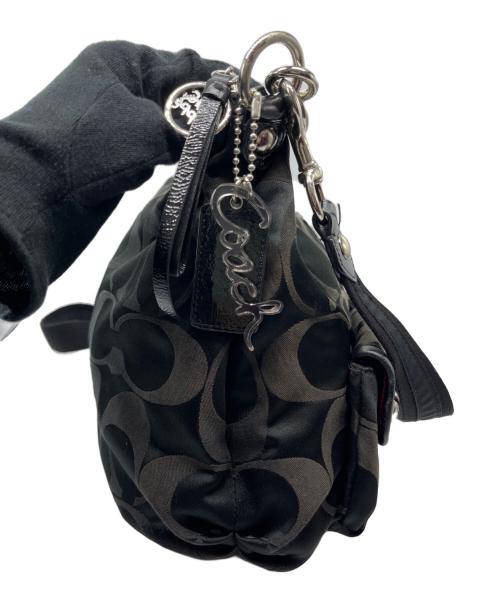 COACH（コーチ）COACH (コーチ) 2WAYショルダーバッグ ブラックの古着・服飾アイテム