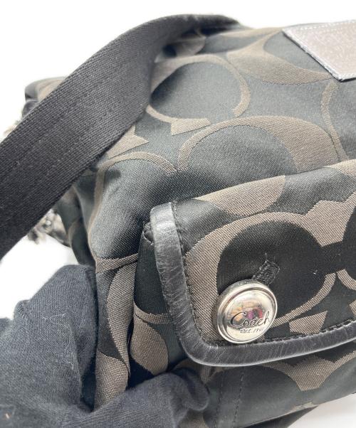 COACH（コーチ）COACH (コーチ) 2WAYショルダーバッグ ブラックの古着・服飾アイテム