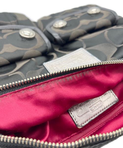 COACH（コーチ）COACH (コーチ) 2WAYショルダーバッグ ブラックの古着・服飾アイテム