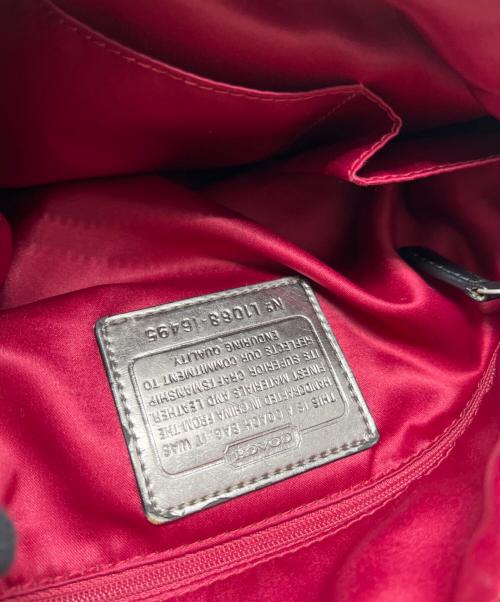 COACH（コーチ）COACH (コーチ) 2WAYショルダーバッグ ブラックの古着・服飾アイテム