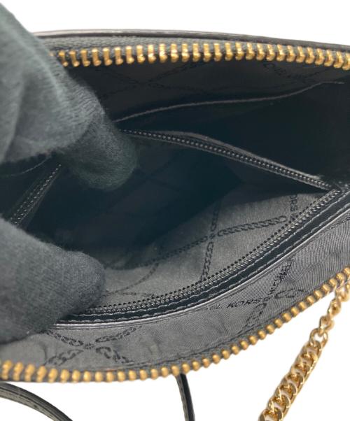 MICHAEL KORS（マイケル・コース）MICHAEL KORS (マイケル・コース) ショルダーバッグ ブラックの古着・服飾アイテム