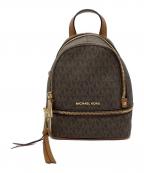 MICHAEL KORSマイケル・コース）の古着「ミニリュック」｜ブラウン