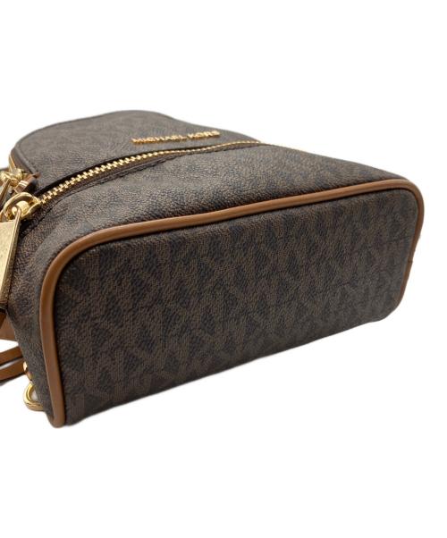 MICHAEL KORS（マイケル・コース）MICHAEL KORS (マイケル・コース) ミニリュック ブラウンの古着・服飾アイテム