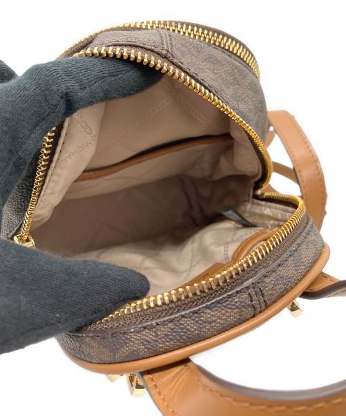 MICHAEL KORS（マイケル・コース）MICHAEL KORS (マイケル・コース) ミニリュック ブラウンの古着・服飾アイテム