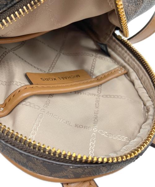 MICHAEL KORS（マイケル・コース）MICHAEL KORS (マイケル・コース) ミニリュック ブラウンの古着・服飾アイテム