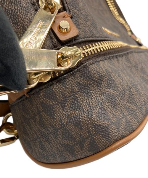MICHAEL KORS（マイケル・コース）MICHAEL KORS (マイケル・コース) ミニリュック ブラウンの古着・服飾アイテム