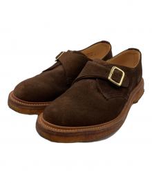 GEORGE COX×SHIPS JET BLUE（ジョージコックス×シップスジェットブルー）の古着「モンクストラップシューズ」｜ブラウン
