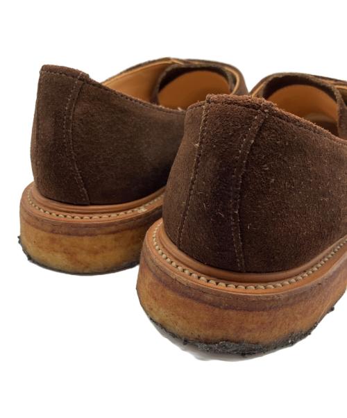 GEORGE COX（ジョージコックス）GEORGE COX (ジョージコックス) SHIPS JET BLUE (シップスジェットブルー) モンクストラップシューズ ブラウン サイズ:SIZE8の古着・服飾アイテム