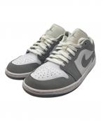 NIKEナイキ）の古着「Nike WMNS Air Jordan 1 Low Spruce Aura Sneaker」｜ホワイト×グレー