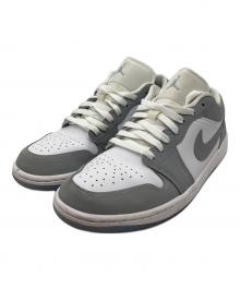 NIKE（ナイキ）の古着「Nike WMNS Air Jordan 1 Low Spruce Aura Sneaker」｜ホワイト×グレー