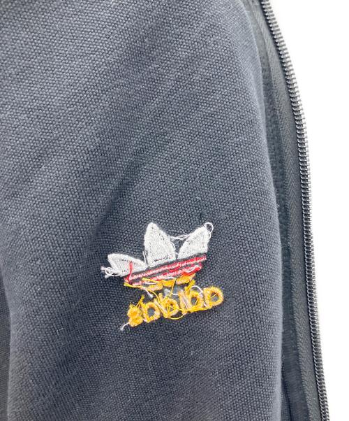 adidas（アディダス）adidas (アディダス) トラックジャケット ホワイト×ブラック サイズ:Lの古着・服飾アイテム