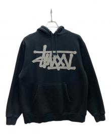 stussy（ステューシー）の古着「パーカー」｜ブラック