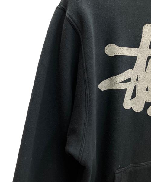 stussy（ステューシー）stussy (ステューシー) パーカー ブラック サイズ:Lの古着・服飾アイテム