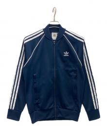adidas（アディダス）の古着「トラックジャケット」｜ネイビー
