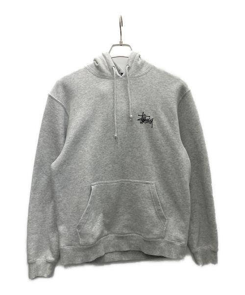 stussy（ステューシー）stussy (ステューシー) パーカー グレー サイズ:Mの古着・服飾アイテム