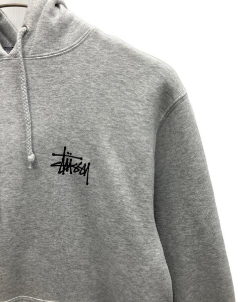stussy（ステューシー）stussy (ステューシー) パーカー グレー サイズ:Mの古着・服飾アイテム