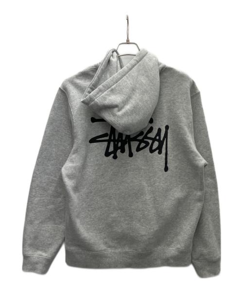 stussy（ステューシー）stussy (ステューシー) パーカー グレー サイズ:Mの古着・服飾アイテム