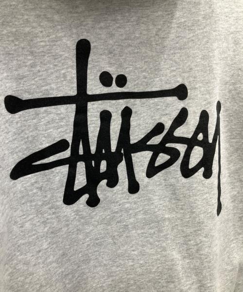 stussy（ステューシー）stussy (ステューシー) パーカー グレー サイズ:Mの古着・服飾アイテム