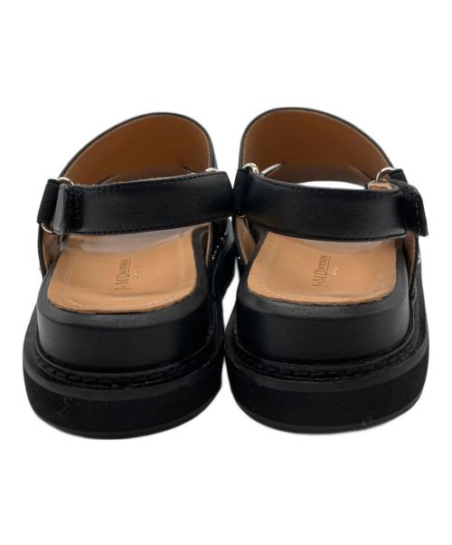 J&M DAVIDSON（ジェイ＆エム デヴィッドソン）J&M DAVIDSON (ジェイ＆エム デヴィッドソン) トラックソールカバードサンダル ブラック サイズ:Ｌの古着・服飾アイテム