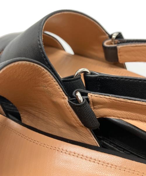 J&M DAVIDSON（ジェイ＆エム デヴィッドソン）J&M DAVIDSON (ジェイ＆エム デヴィッドソン) トラックソールカバードサンダル ブラック サイズ:Ｌの古着・服飾アイテム