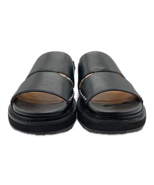 J&M DAVIDSON（ジェイ＆エム デヴィッドソン）J&M DAVIDSON (ジェイ＆エム デヴィッドソン) トラックソールカバードサンダル ブラック サイズ:Ｌの古着・服飾アイテム