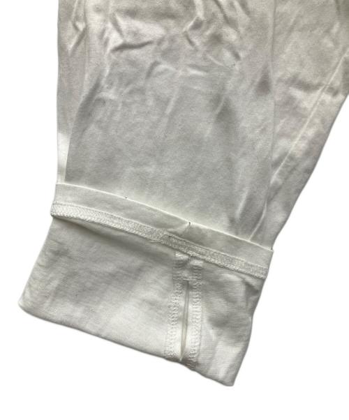 SHINYA KOZUKA（シンヤコズカ）SHINYA KOZUKA (シンヤコズカ) 長袖カットソー ホワイト サイズ:Mの古着・服飾アイテム