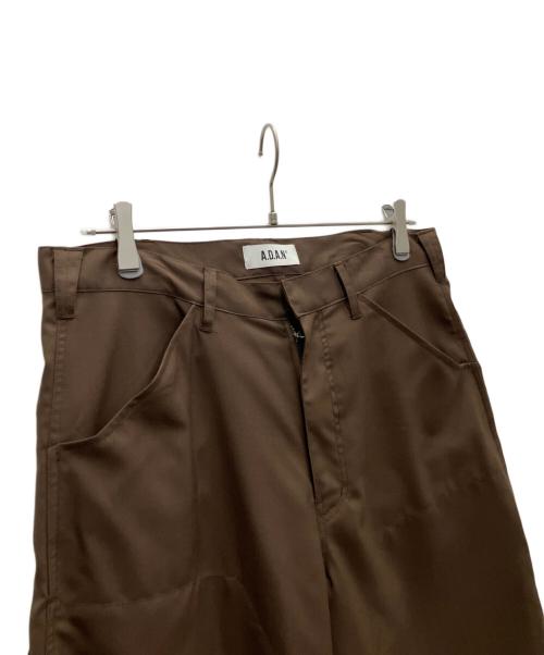 ADAN（エーディーエーエヌ）ADAN (エーディーエーエヌ) ハーフパンツ ブラウン サイズ:Mの古着・服飾アイテム