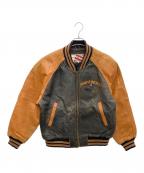 HARLEY-DAVIDSONハーレーダビッドソン）の古着「レザージャケット」｜ブラウン