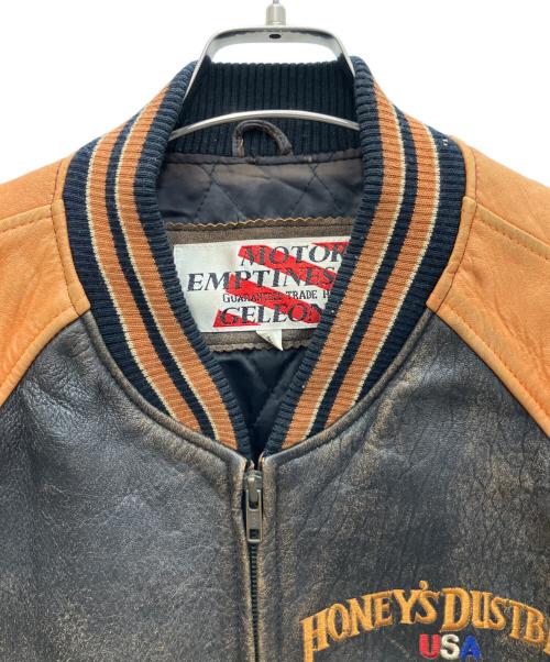 HARLEY-DAVIDSON（ハーレーダビッドソン）HARLEY-DAVIDSON (ハーレーダビッドソン) レザージャケット ブラウン サイズ:SIZEFREEの古着・服飾アイテム