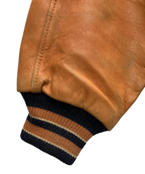 HARLEY-DAVIDSON（ハーレーダビッドソン）HARLEY-DAVIDSON (ハーレーダビッドソン) レザージャケット ブラウン サイズ:SIZEFREEの古着・服飾アイテム