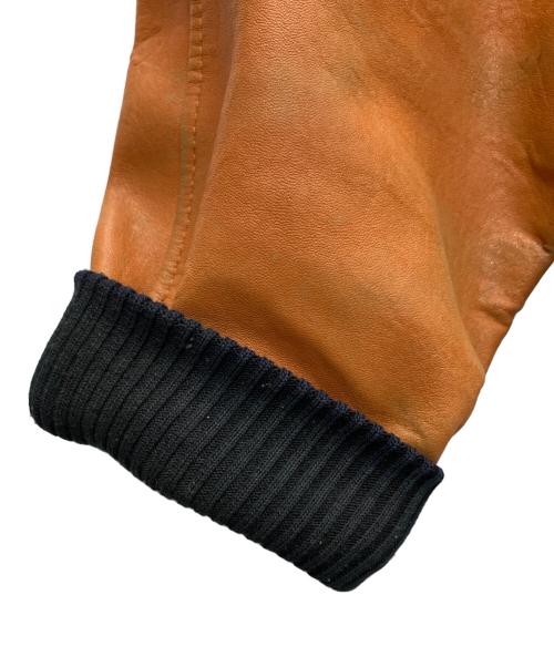 HARLEY-DAVIDSON（ハーレーダビッドソン）HARLEY-DAVIDSON (ハーレーダビッドソン) レザージャケット ブラウン サイズ:SIZEFREEの古着・服飾アイテム