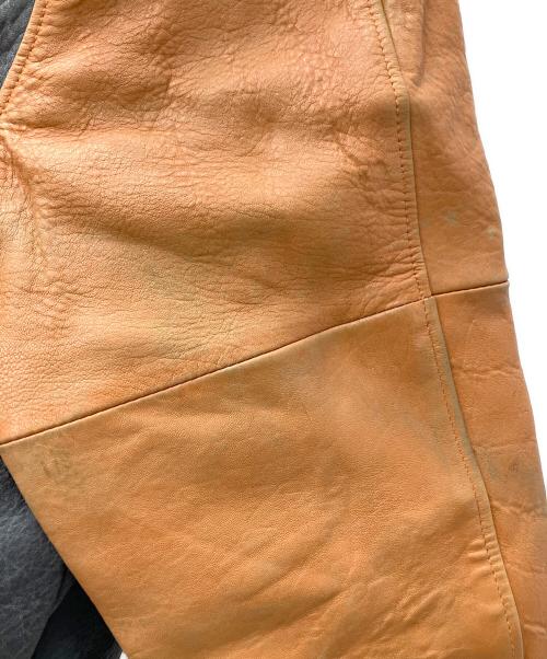 HARLEY-DAVIDSON（ハーレーダビッドソン）HARLEY-DAVIDSON (ハーレーダビッドソン) レザージャケット ブラウン サイズ:SIZEFREEの古着・服飾アイテム
