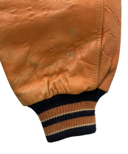 HARLEY-DAVIDSON（ハーレーダビッドソン）HARLEY-DAVIDSON (ハーレーダビッドソン) レザージャケット ブラウン サイズ:SIZEFREEの古着・服飾アイテム