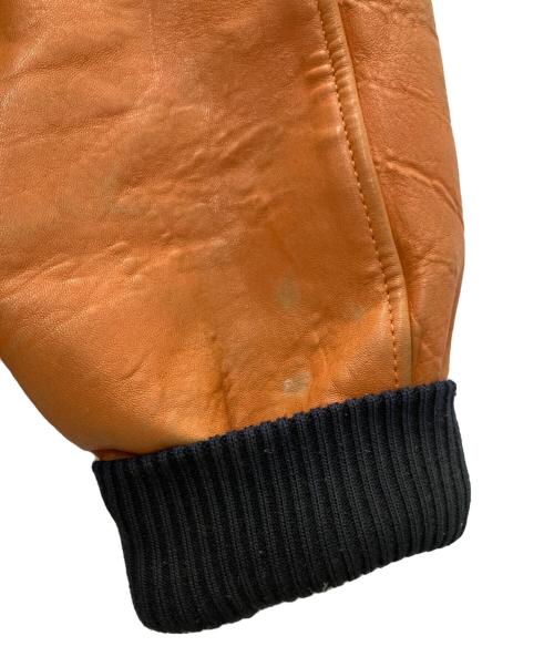 HARLEY-DAVIDSON（ハーレーダビッドソン）HARLEY-DAVIDSON (ハーレーダビッドソン) レザージャケット ブラウン サイズ:SIZEFREEの古着・服飾アイテム
