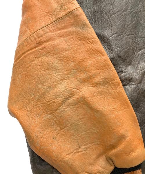 HARLEY-DAVIDSON（ハーレーダビッドソン）HARLEY-DAVIDSON (ハーレーダビッドソン) レザージャケット ブラウン サイズ:SIZEFREEの古着・服飾アイテム
