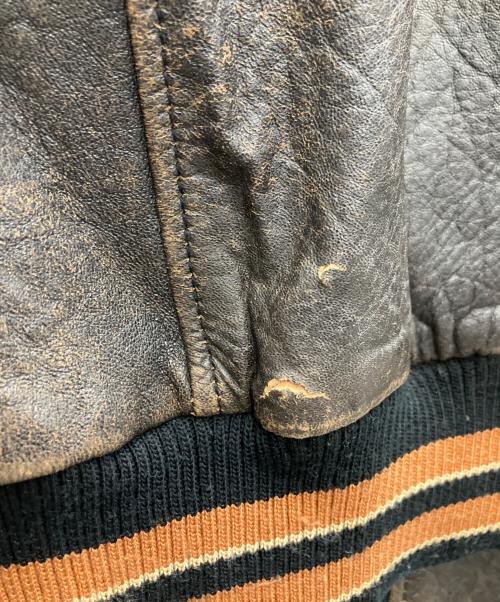 HARLEY-DAVIDSON（ハーレーダビッドソン）HARLEY-DAVIDSON (ハーレーダビッドソン) レザージャケット ブラウン サイズ:SIZEFREEの古着・服飾アイテム