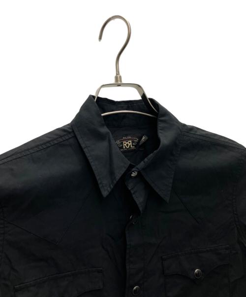 RRL（ダブルアールエル）RRL (ダブルアールエル) ウエスタンシャツ ブラック サイズ:SIZE1の古着・服飾アイテム