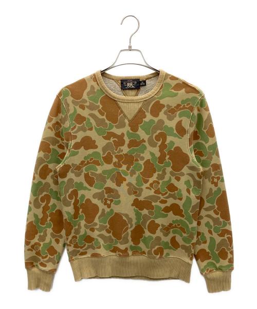 RRL（ダブルアールエル）RRL (ダブルアールエル) スウェットプルオーバー カーキ サイズ:XSの古着・服飾アイテム